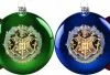 Harry Potter - Hogwarts Christmas Baubles Set Of 6 2 Harry Potter - Hogwarts Christmas Baubles Set Of 6 -Music Store image 1 20804 std