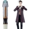 Doctor Who - 4.5" 11th Doctor And Sonic Screwdriver Christmas Ornament