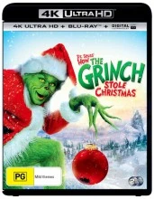 How The Grinch Stole Christmas (4K UHD Blu Ray)